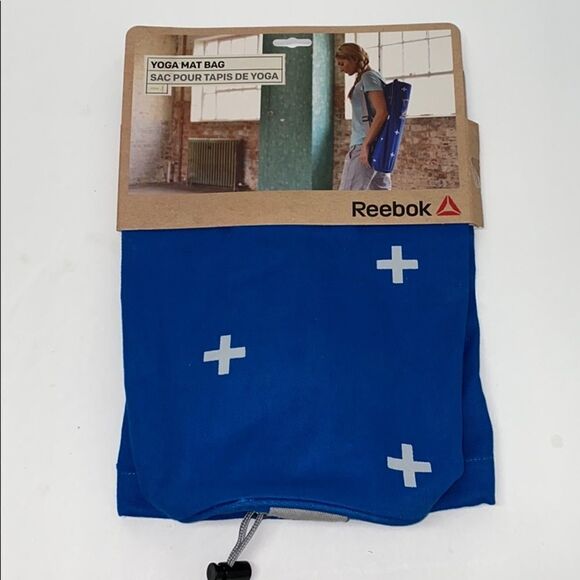 Reebok Yoga Mat Bag Adjust Strap Modern Cross - Picture 9 of 12